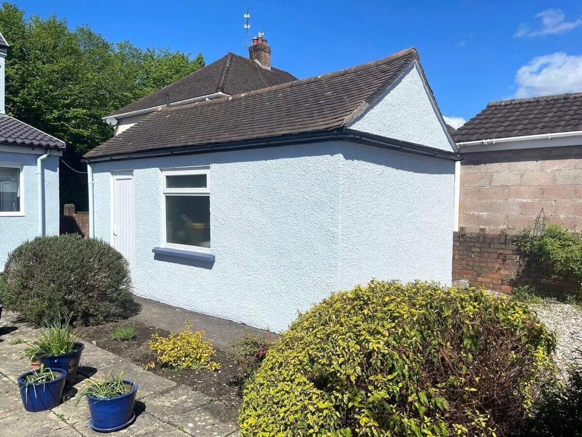 cardiff-home-exterior-painted-primrose-decor Cardiff home exterior painted by Primrose Decor, painters and decorators Fairwater