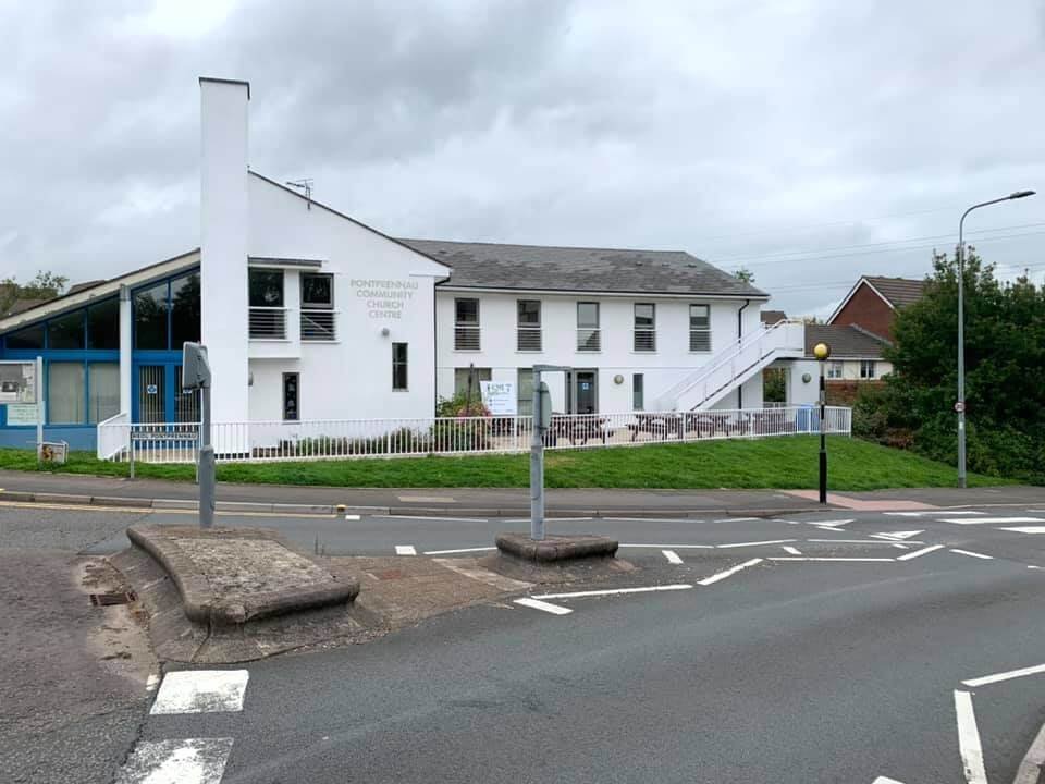 pontprennau community centre exterior decorated cardiff primrose decor